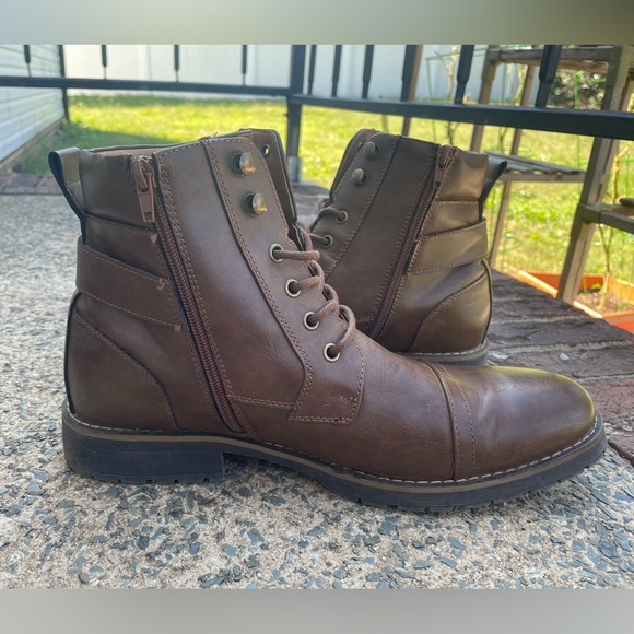 Men’s Vostey Motorcycle Boots - Picture 8 of 10